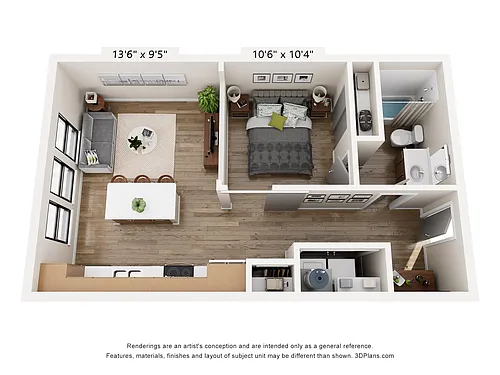 Floor plan A1- Poppy
