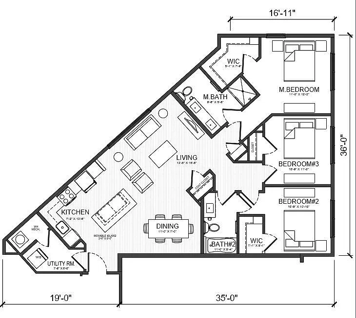Floor plan Oak
