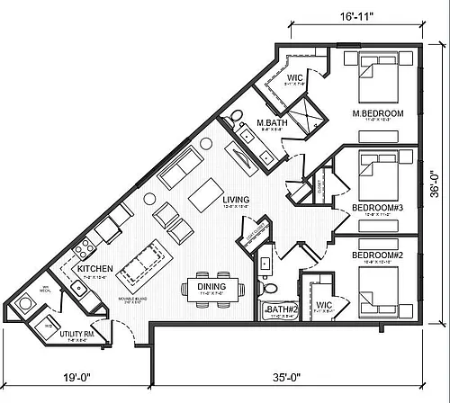 Floor plan Oak