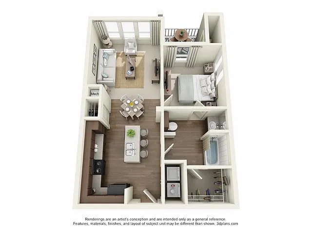 Floor plan Abby