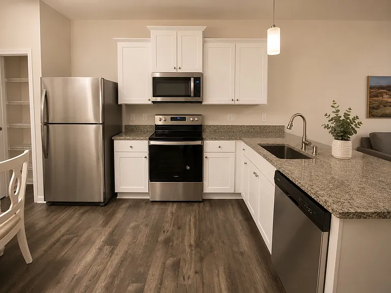 All Energy Efficient Stainless Steel Appliances, Large Granite Countertops/Island, Brand New Laminate Flooring, Pantry, Extra Large Deep Sink