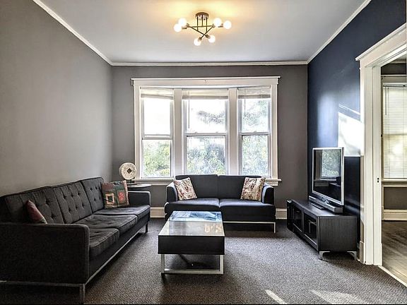 Sun filled south west facing living room