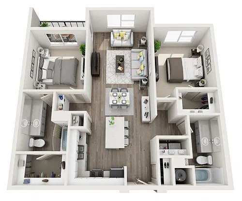 Floor plan Olympus