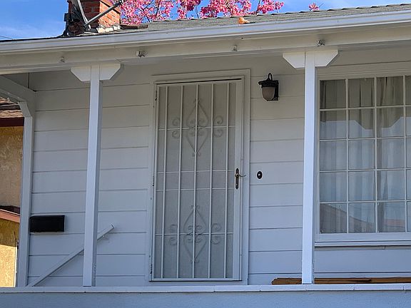 Front door.