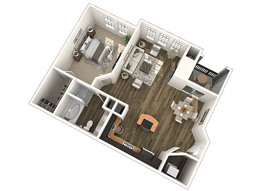 Floor plan Peak