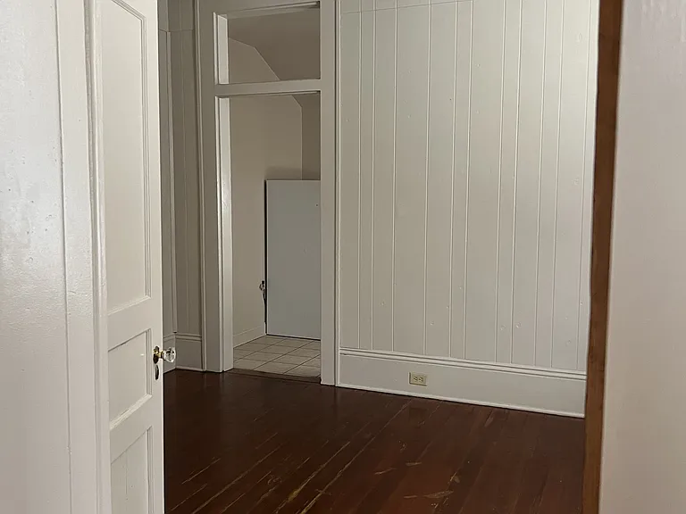 Bedroom into Kitchen