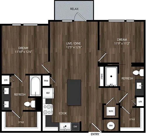 Floor plan B1
