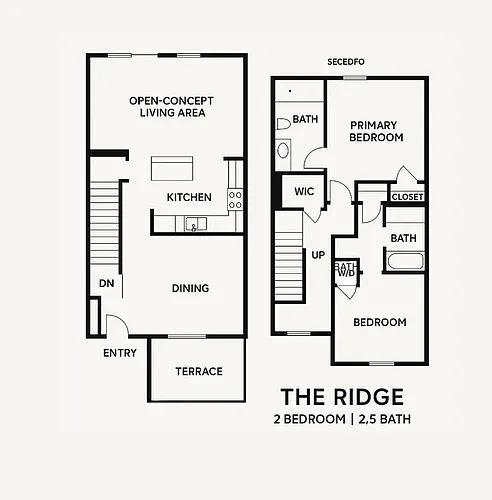 Floor plan Townhome
