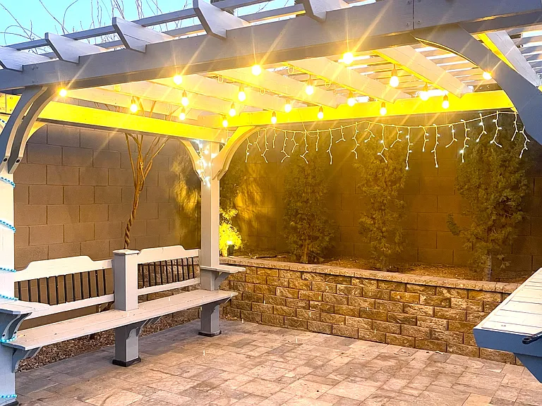 Backyard Pergola