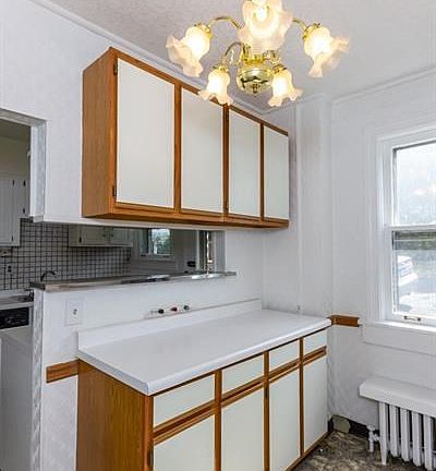 Pantry area in first floor kitchen is large enough for a table too!