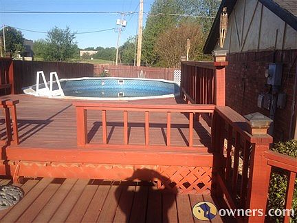 deck and pool