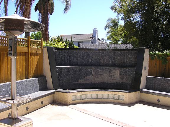 Waterfall/Fire Pit