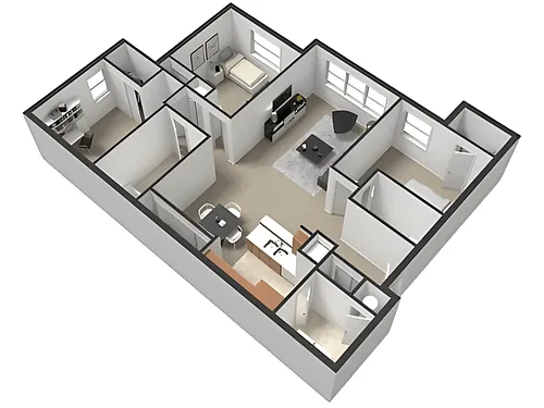 Floor plan C1