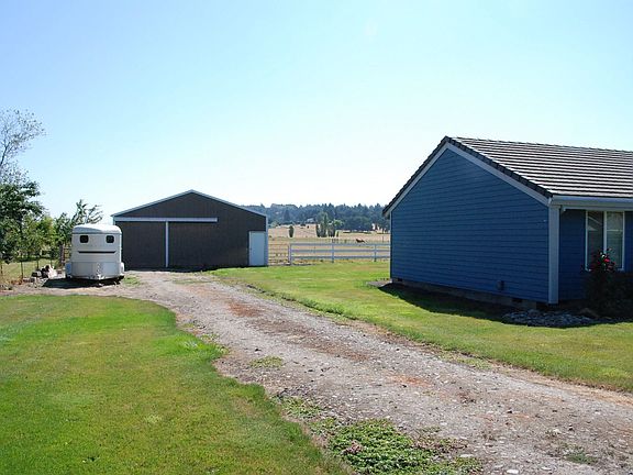 Shop and House from Northwest corner of property