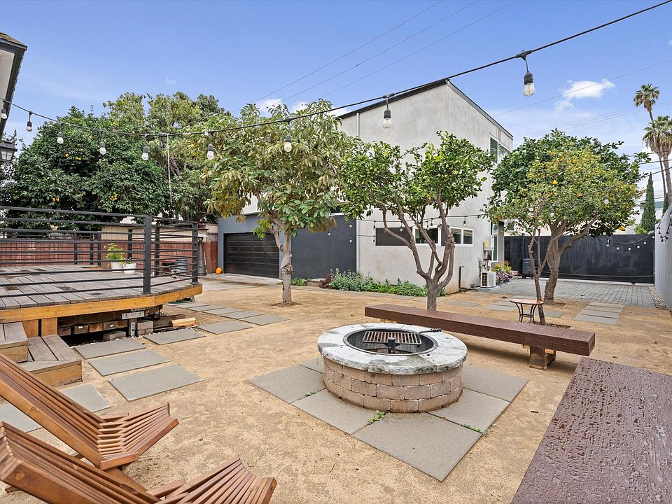 The backyard