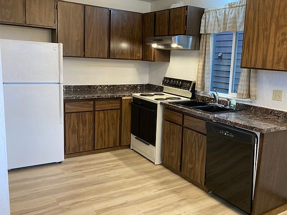 Kitchen with new LVP flooring