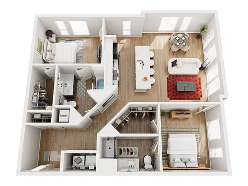 Floor plan B6AL1