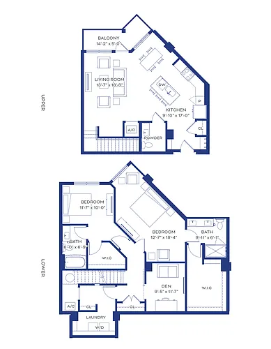 Floor plan The Bella Vista - TH