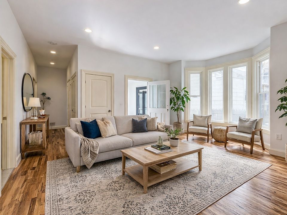 AI staged version of living room to give you an idea