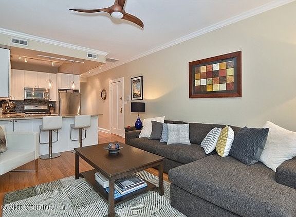 Living Room & Kitchen
