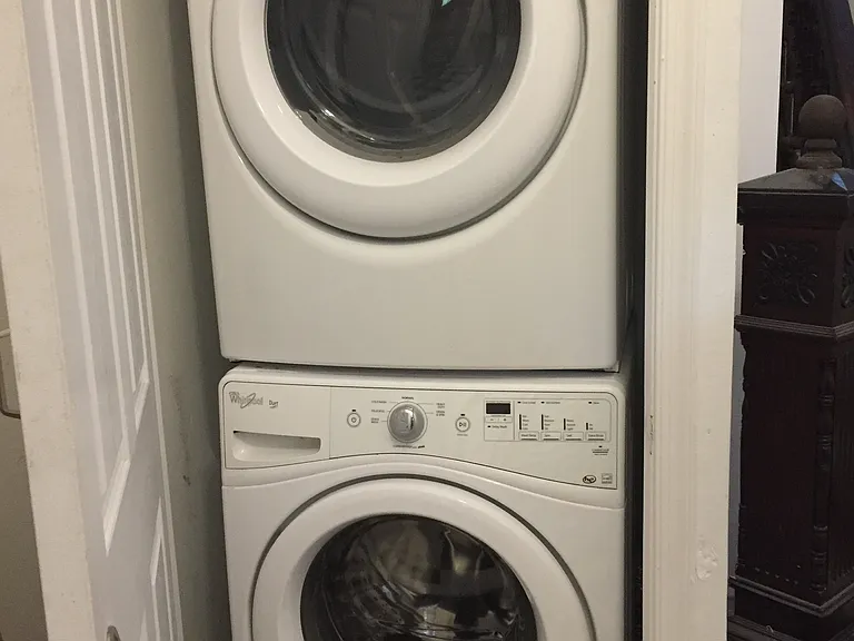 Shared washer and dryer