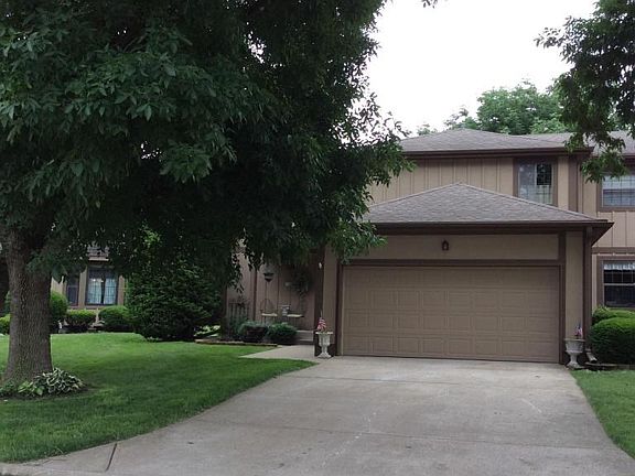 Large private driveway