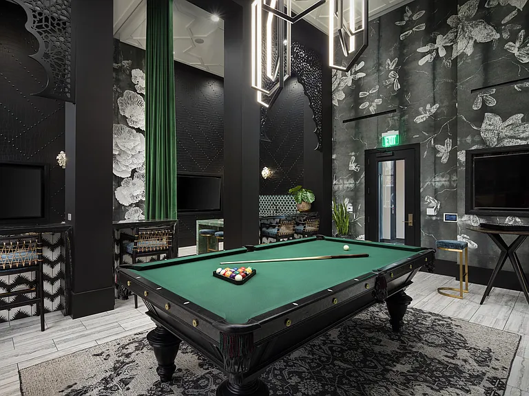 Clubhouse at Reveal Playa Vista in Playa Vista, CA.