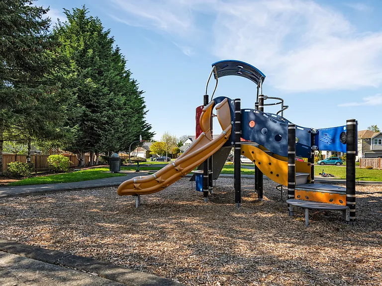 Playground across the street from the home.
