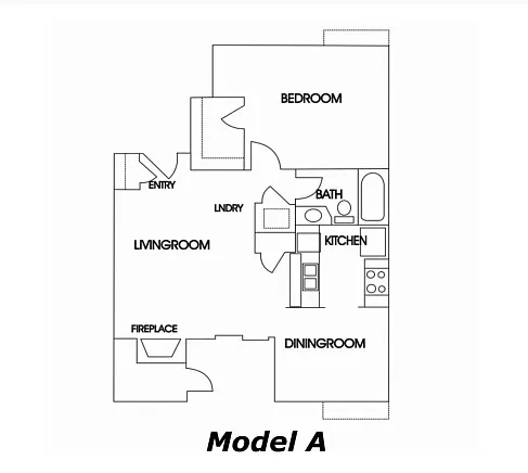 Floor plan Model A