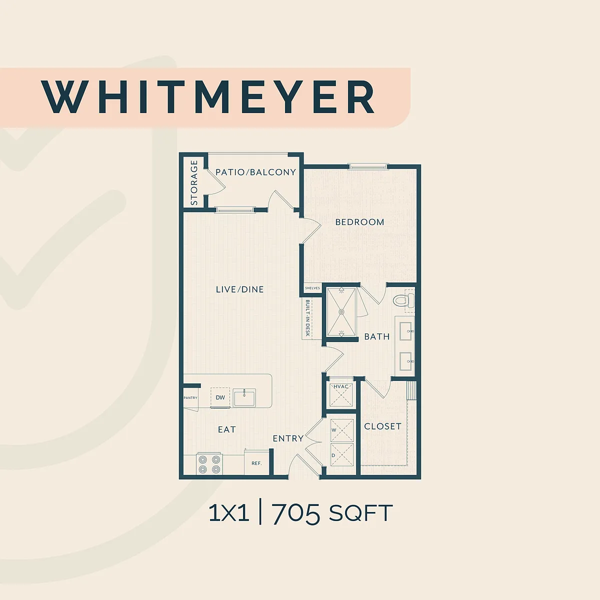 Floor plan Whitmeyer