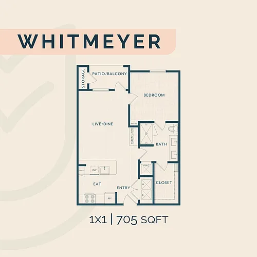 Floor plan Whitmeyer
