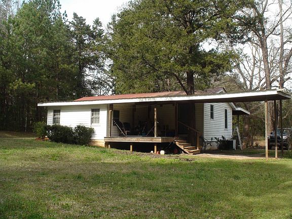 Carport and rear deck view