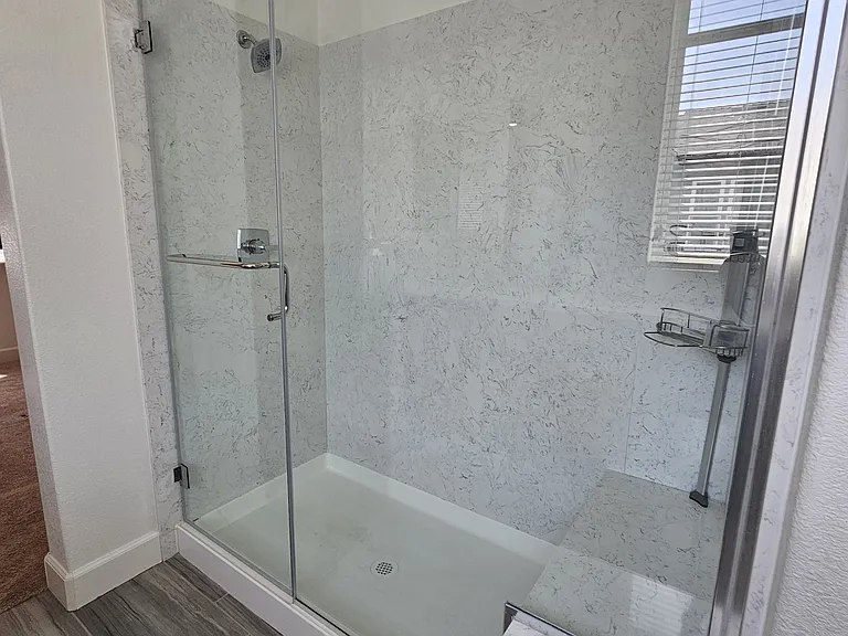 Stand In Shower In Master Bedroom