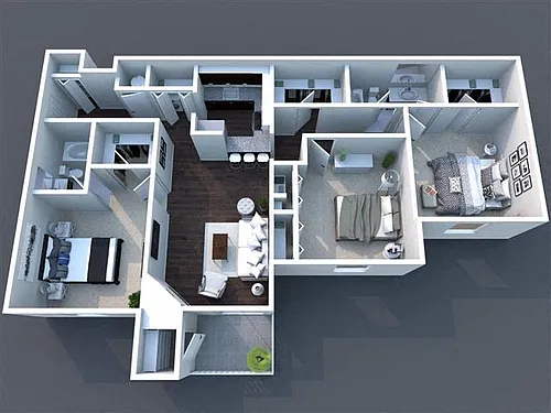 Floor plan Cambridge