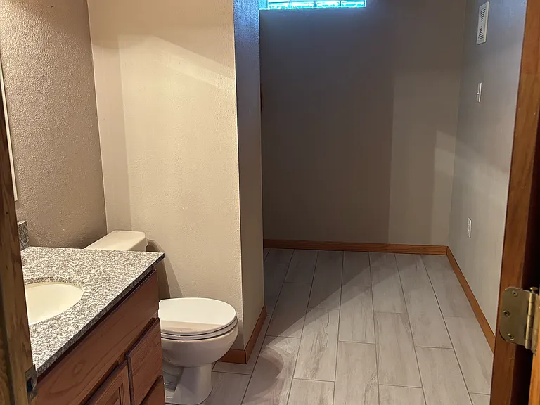 Basement bathroom