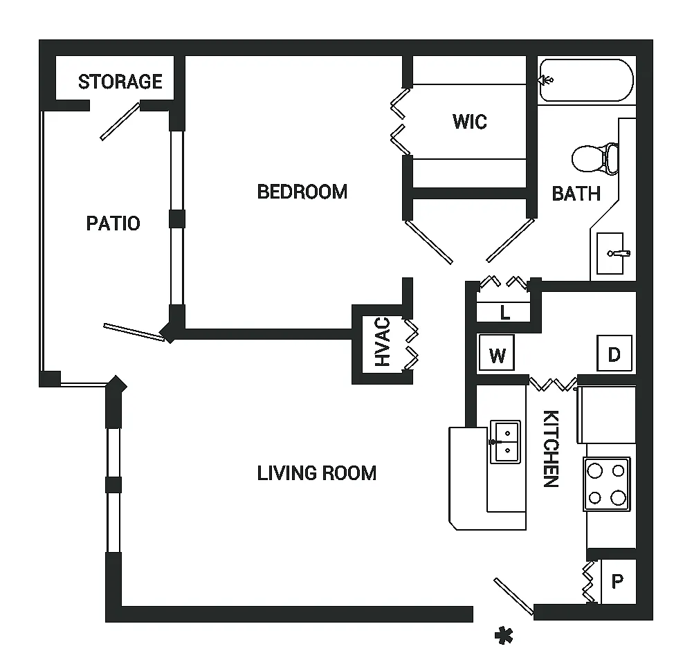 Floor plan The Windsor