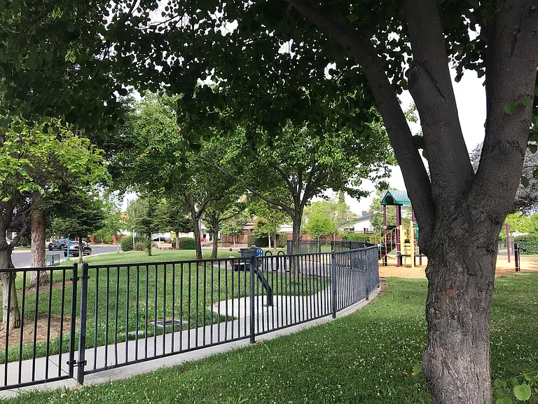 Community part across the street