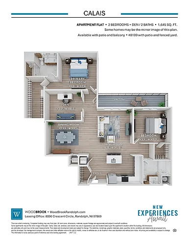 Floor plan CALAIS
