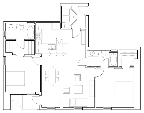 Floor plan 2G