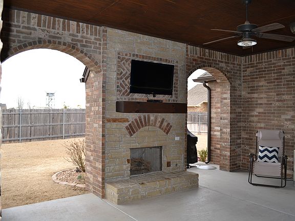 Patio with Gas Fireplace