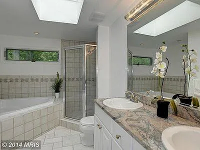 Master Bathroom with Whirlpool Tub