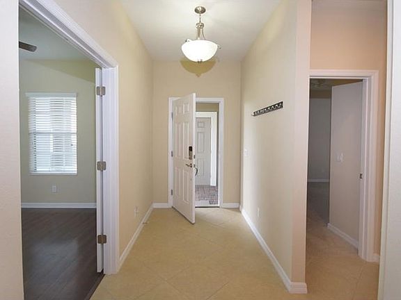 Ceramic Tile on Diagonal in Foyer & Great Room