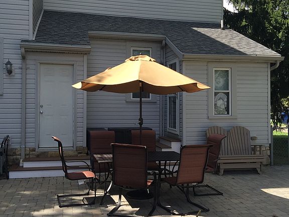 Brand new back patio!