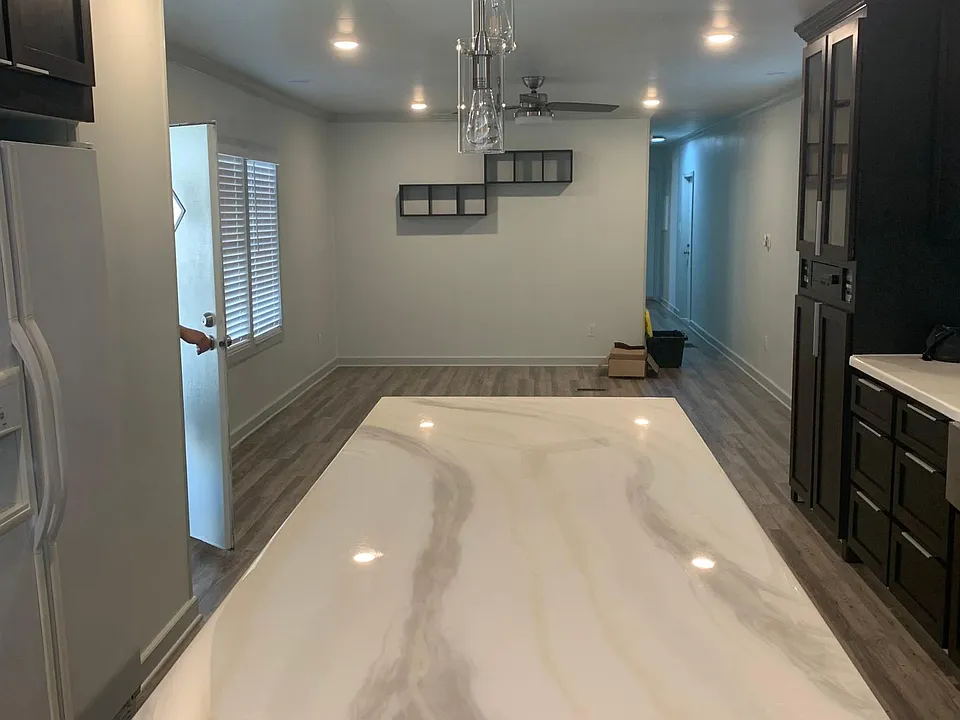 Kitchen to Living room view