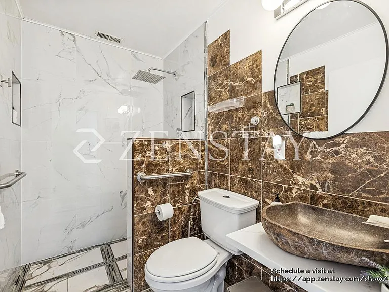 Secondary Bathroom with Standing Shower