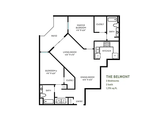 Floor plan Belmont South