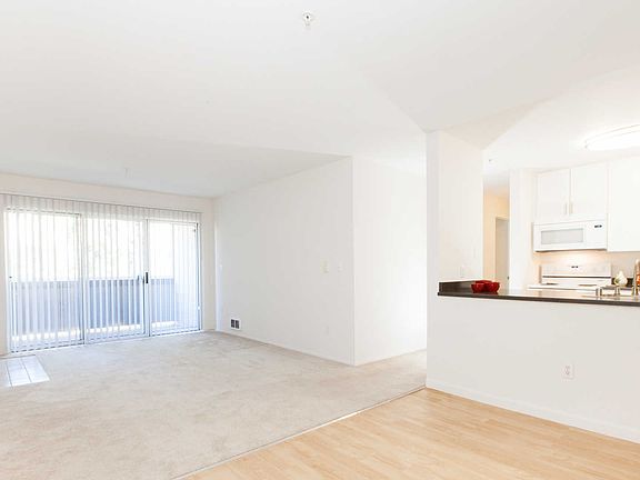 Kitchen and Living Room with Balcony
