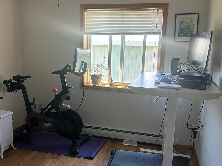 bedroom / office