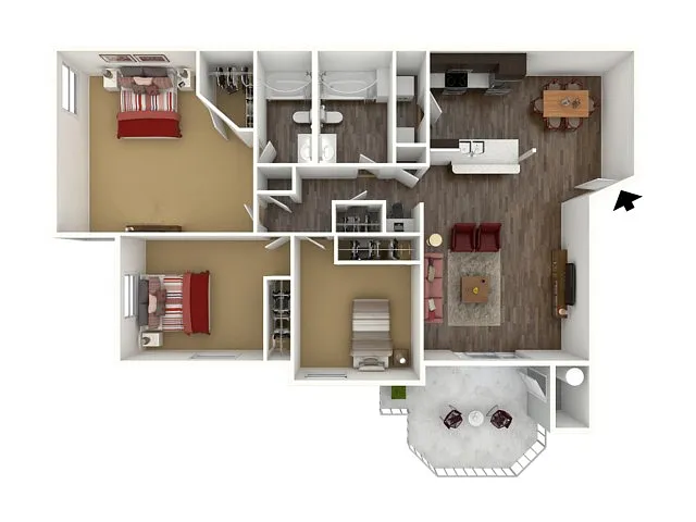 Floor plan Sauvignon