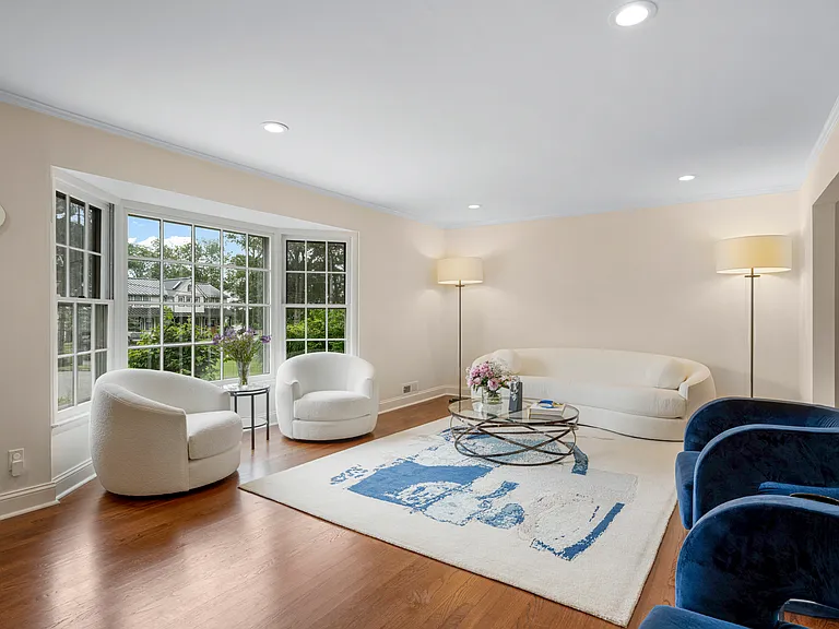 Bring the outside with these large windows in the formal Living Room.
